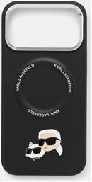 ΘΗΚΗ ΚΙΝΗΤΟΥ IPHONE 17 PRO MAX ΧΡΩΜΑ: ΜΑΥΡΟ, KLHMP17XPSMLRKCK KARL LAGERFELD