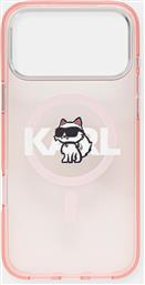 ΘΗΚΗ ΚΙΝΗΤΟΥ IPHONE 17 PRO MAX ΧΡΩΜΑ: ΡΟΖ, KLHMP17XHGCHGKBP KARL LAGERFELD