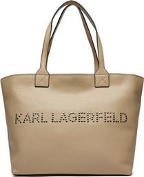 ΤΣΑΝΤΑ 245W3087 ΜΠΕΖ KARL LAGERFELD