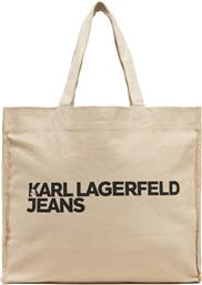 ΤΣΑΝΤΑ A1W50002 ΜΠΕΖ KARL LAGERFELD