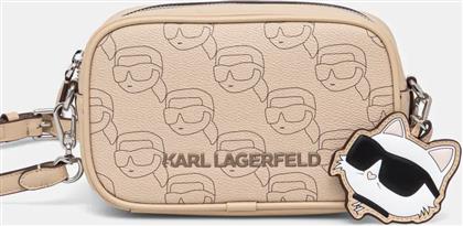 ΤΣΑΝΤΑ ΧΡΩΜΑ: ΜΠΕΖ, A1W30135 KARL LAGERFELD