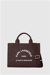 ΤΣΑΝΤΑ ΧΡΩΜΑ: ΜΠΟΡΝΤΟ, A4W30264 KARL LAGERFELD