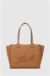 ΤΣΑΝΤΑ ΧΡΩΜΑ: ΚΑΦΕ, A4W30258 KARL LAGERFELD