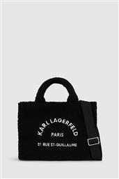 ΤΣΑΝΤΑ ΧΡΩΜΑ: ΜΑΥΡΟ, A4W50013 KARL LAGERFELD