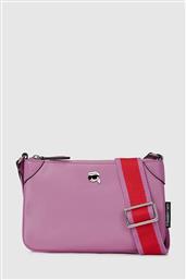 ΤΣΑΝΤΑ ΧΡΩΜΑ: ΡΟΖ, A4W32084 KARL LAGERFELD