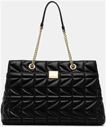 ΤΣΑΝΤΑ K/KUILT ΧΡΩΜΑ: ΜΑΥΡΟ, A4W30085 KARL LAGERFELD