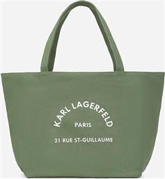 ΤΣΑΝΤΑ K/RSG ΧΡΩΜΑ: ΠΡΑΣΙΝΟ, A1W50006 KARL LAGERFELD