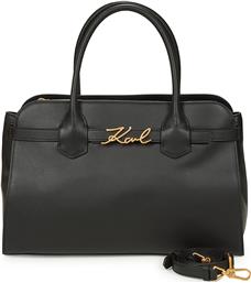 ΤΣΑΝΤΕΣ ΧΕΙΡΟΣ K/SIGNATURE TOP HANDLE KARL LAGERFELD