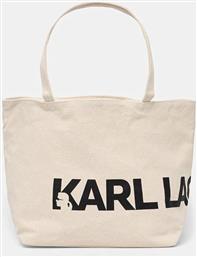 ΒΑΜΒΑΚΕΡΗ ΤΣΑΝΤΑ ΧΡΩΜΑ: ΜΠΕΖ, 246W3886 KARL LAGERFELD