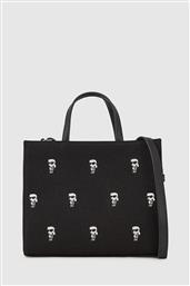 ΒΑΜΒΑΚΕΡΗ ΤΣΑΝΤΑ ΧΡΩΜΑ: ΜΑΥΡΟ, A4W50008 KARL LAGERFELD