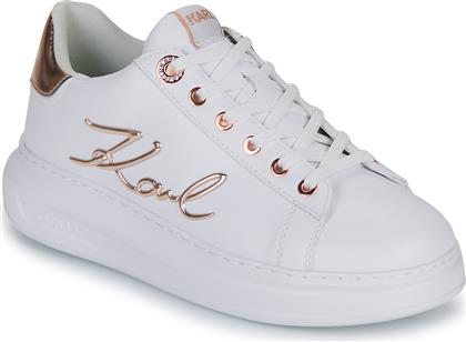 XΑΜΗΛΑ SNEAKERS KAPRI SIGNIA LACE LTHR KARL LAGERFELD