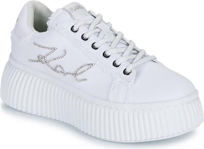 XΑΜΗΛΑ SNEAKERS KREEPER LO SIGNIA MIX LO LACE KARL LAGERFELD