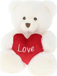 ECO ΛΟΥΤΡΙΝΟ ΑΡΚΟΥΔΑ HARRY WITH HEART CREAM 30CM (SV3479) KEEL