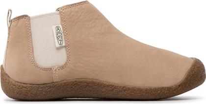 ΜΠΟΤΑΚΙΑ ΜΕ ΛΑΣΤΙΧΟ MOSEY CHELSEA LEATHER 1026453 ΜΠΕΖ KEEN