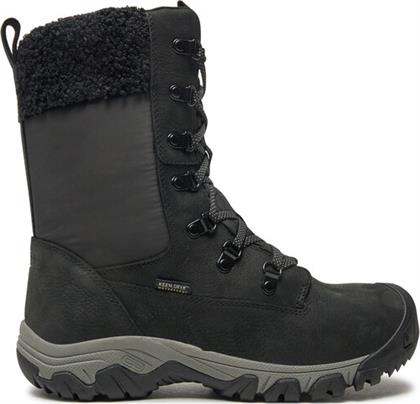 ΜΠΟΤΕΣ ΧΙΟΝΙΟΥ GRETA TALL WATERPROOF 1029410 ΜΑΥΡΟ KEEN