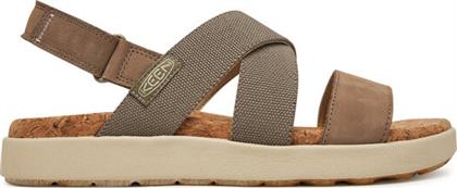 ΣΑΝΔΑΛΙΑ ELLE CRISS CROSS 1028630 ΓΚΡΙ KEEN