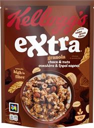 ΔΗΜΗΤΡΙΑΚΑ EXTRA ΜΕ ΣΟΚΟΛΑΤΑ & ΞΗΡΟΥΣ ΚΑΡΠΟΥΣ KELLOGG'S (450 G) KELLOGGS