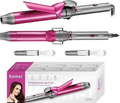 ΨΑΛΙΔΙ ΜΑΛΛΙΩΝ KM-2852 ΓΚΡΙ/ΦΟΥΞΙΑ KEMEI