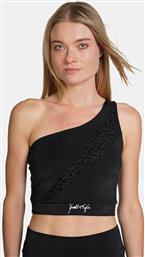 W LEO MESH ONE SHOULDER TOP (9000149604-1469) KENDALL & KYLIE