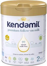 PREMIUM FOLLOW-ON MILK 2 ΥΨΗΛΗΣ ΠΟΙΟΤΗΤΑΣ ΓΑΛΑ ΠΛΗΡΕΣ 2ΗΣ ΒΡΕΦΙΚΗΣ ΗΛΙΚΙΑΣ ΣΕ ΣΚΟΝΗ 6-12M 800G KENDAMIL