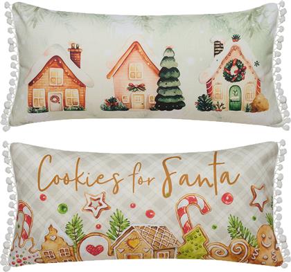 ΧΡΙΣΤΟΥΓΕΝΝΙΑΤΙΚΟ ΜΑΞΙΛΑΡΙ 2 ΟΨΕΩΝ (30X60) LOFT SNOW 256 KENTIA