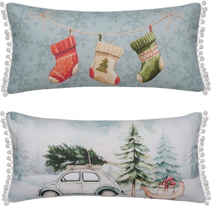 ΧΡΙΣΤΟΥΓΕΝΝΙΑΤΙΚΟ ΜΑΞΙΛΑΡΙ 2 ΟΨΕΩΝ (30X60) LOFT SNOW 258 KENTIA