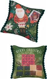 ΔΙΑΚΟΣΜΗΤΙΚΕΣ ΜΑΞΙΛΑΡΟΘΗΚΕΣ (ΣΕΤ 2 ΤΜΧ) 50X50 SNOW 2512 (50X50) KENTIA