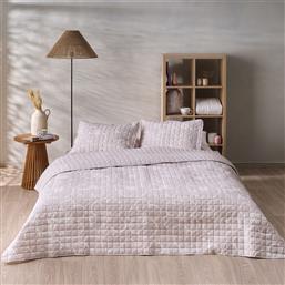 ΚΟΥΒΕΡΛΙ KING SIZE (240X260) 2 ΟΨΕΩΝ VERSUS GERANI 20 PINK KENTIA