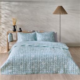 ΚΟΥΒΕΡΛΙ KING SIZE (240X260) 2 ΟΨΕΩΝ VERSUS GERANI 33 BLUE KENTIA
