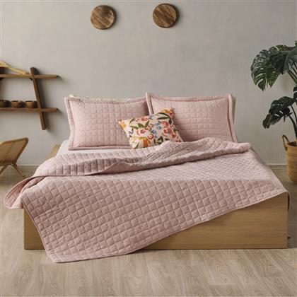 ΚΟΥΒΕΡΛΙ KING SIZE (260X240) LOFT VEGAS 14 PINK KENTIA