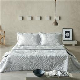 ΚΟΥΒΕΡΛΙ KING SIZE (ΣΕΤ 260X250) SERENITY JANA 22 SILVER KENTIA