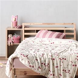 ΚΟΥΒΕΡΤΑ FLEECE ΜΟΝΗ 160X220 CHERRY (160X220) KENTIA