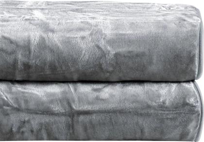 ΚΟΥΒΕΡΤΑ ΥΠΕΡΔΙΠΛΗ NOTTE 22 LIGHT GREY (220X240 CM) KENTIA