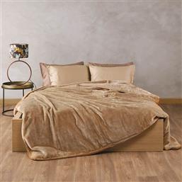 ΚΟΥΒΕΡΤΑ ΒΕΛΟΥΤΕ ΥΠΕΡΔΙΠΛΗ (220X240) LOFT BELLA 28 WARM YELLOW AW2025 KENTIA