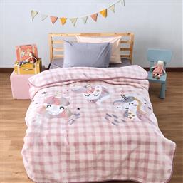 ΚΟΥΒΕΡΤΑ ΒΕΛΟΥΤΕ ΜΟΝΗ 160X220 CORNO (160X220) KENTIA