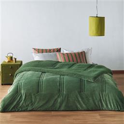 ΚΟΥΒΕΡΤΟΠΑΠΛΩΜΑ ΥΠΕΡΔΙΠΛΟ (220X240) STYLISH NOTTURNO 3625 GREEN KENTIA