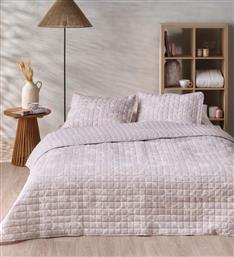 ΚΟΥΒΕΡΤΟΡΙΟ ΥΠΕΡΔΙΠΛΟ GERANI 20 DUSTY PINK (220X240CM) KENTIA