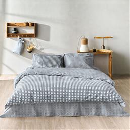 ΠΑΠΛΩΜΑΤΟΘΗΚΗ ΥΠΕΡΔΙΠΛΗ (ΣΕΤ 225X245) 2 ΟΨΕΩΝ VERSUS RUBEN 22 GREY KENTIA
