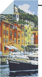 ΠΕΤΣΕΤΑ ΘΑΛΑΣΣΗΣ MICROFIBER (80X160) 2 ΟΨΕΩΝ VERSUS RESORT 253 190GSM KENTIA