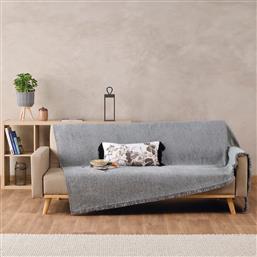 ΡΙΧΤΑΡΙ ΔΙΘΕΣΙΟΥ ΚΑΝΑΠΕ (180X250) STYLISH TURA 24 GREY KENTIA