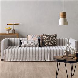 ΡΙΧΤΑΡΙ ΚΑΝΑΠΕ ΤΡΙΘΕΣΙΟΥ (180X280) LOFT DANGELO 22 GREY KENTIA