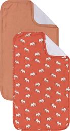 ΣΕΛΤΕΔΑΚΙΑ (ΣΕΤ 2 ΤΜΧ) 72X42 ELEPHANTS ORANGE YN 25 KENTIA