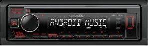 RADIO KDC-130UR CD-RECEIVER WITH FRONT 50WX4/USB - AUX INPUT KENWOOD από το PLUS4U
