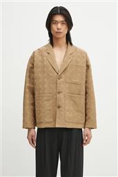 BLAZER ΜΕ ΜΕΙΓΜΑ ΛΙΝΩΝ ΑΝΔΡΙΚΟ, ΧΡΩΜΑ: ΠΡΑΣΙΝΟ, FF55VE2329JH.10 KENZO
