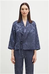 BLAZER ΜΕ ΜΕΙΓΜΑ ΛΙΝΩΝ ΧΡΩΜΑ: ΜΠΛΕ, FF52VE0329JG.67 KENZO