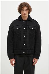 ΜΠΟΥΦΑΝ KNITTED DOWN JACKET ΧΡΩΜΑ: ΜΑΥΡΟ, FE65OU1419NC.99 KENZO