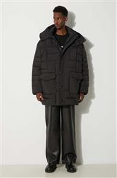 ΜΠΟΥΦΑΝ ΜΕ ΕΠΕΝΔΥΣΗ ΑΠΟ ΠΟΥΠΟΥΛΑ WEAVE MID-LENGTH WINTER ΑΝΔΡΙΚΟ, ΧΡΩΜΑ: ΜΑΥΡΟ, FE65OU3129NL.99 KENZO