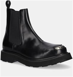 ΔΕΡΜΑΤΙΝΕΣ ΜΠΟΤΕΣ ΤΣΕΛΣΙ SMILE LACE UP BOOTS ΧΡΩΜΑ: ΜΑΥΡΟ, FF65BT112L52.99 KENZO