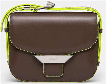 ΔΕΡΜΑΤΙΝΗ ΤΣΑΝΤΑ ΧΡΩΜΑ: ΚΑΦΕ, FF52SA318L3B.10 KENZO