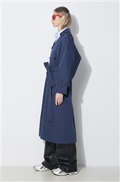 ΚΑΜΠΑΡΝΤΙΝΑ SOLID ELONGATED KIMONO TRENCH ΧΡΩΜΑ: ΝΑΥΤΙΚΟ ΜΠΛΕ, FE52MA0729OV.77 KENZO